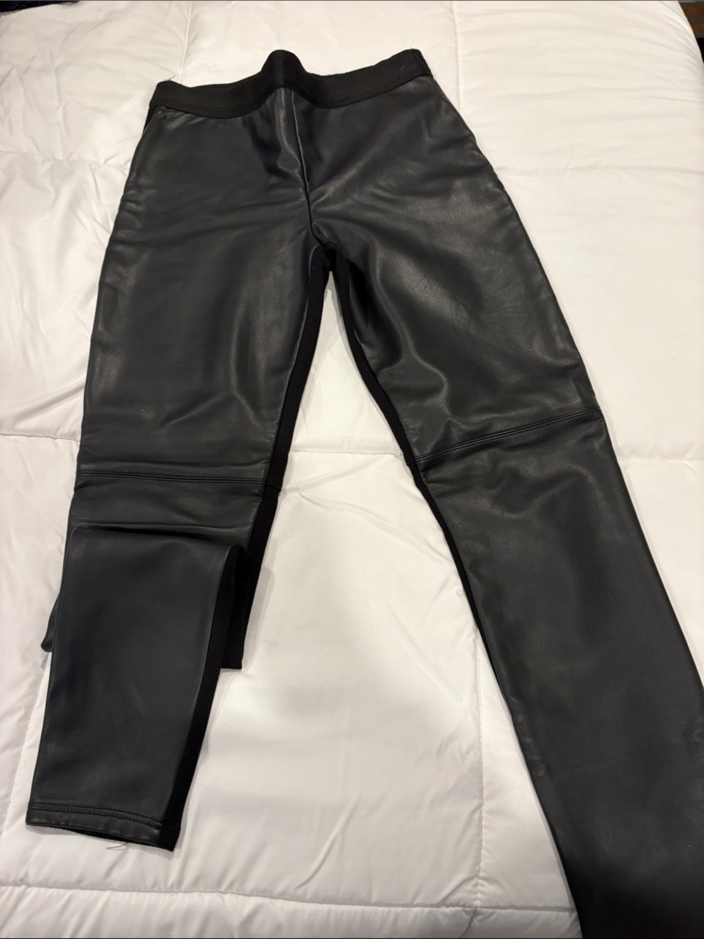 Bailey 44 Black Faux Leather Leggings